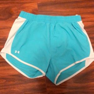 Blue Under Armor Running Shorts